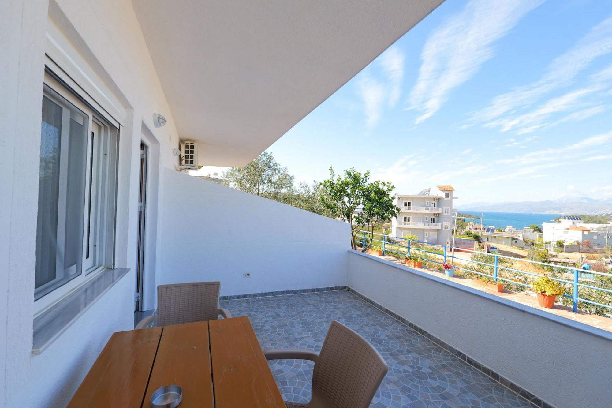 Guesthouse Blue Sky Ksamil Exteriér fotografie